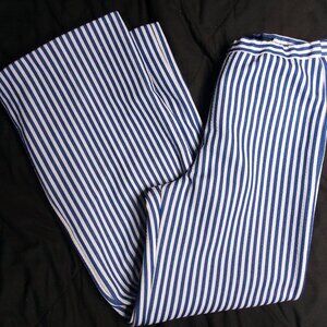 Vintage Jack Winter Mod Striped Polyester Pants Flared